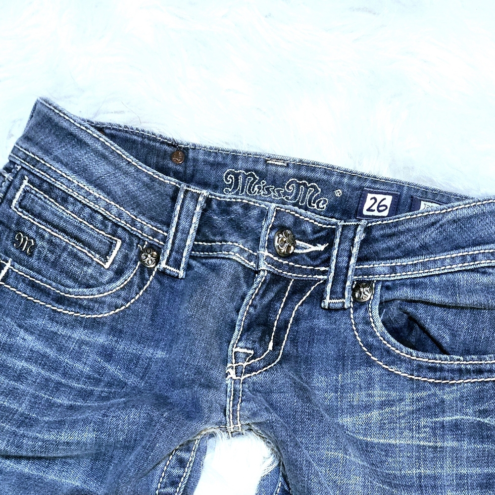 Miss Me Bootcut Jeans Size 26x33 - Picture 2 of 3